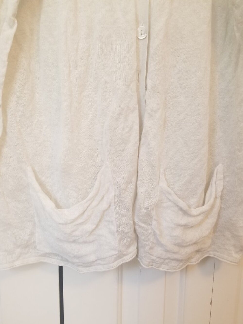 J JILL slouchy sheer sweater 1X - Picture 5 of 9